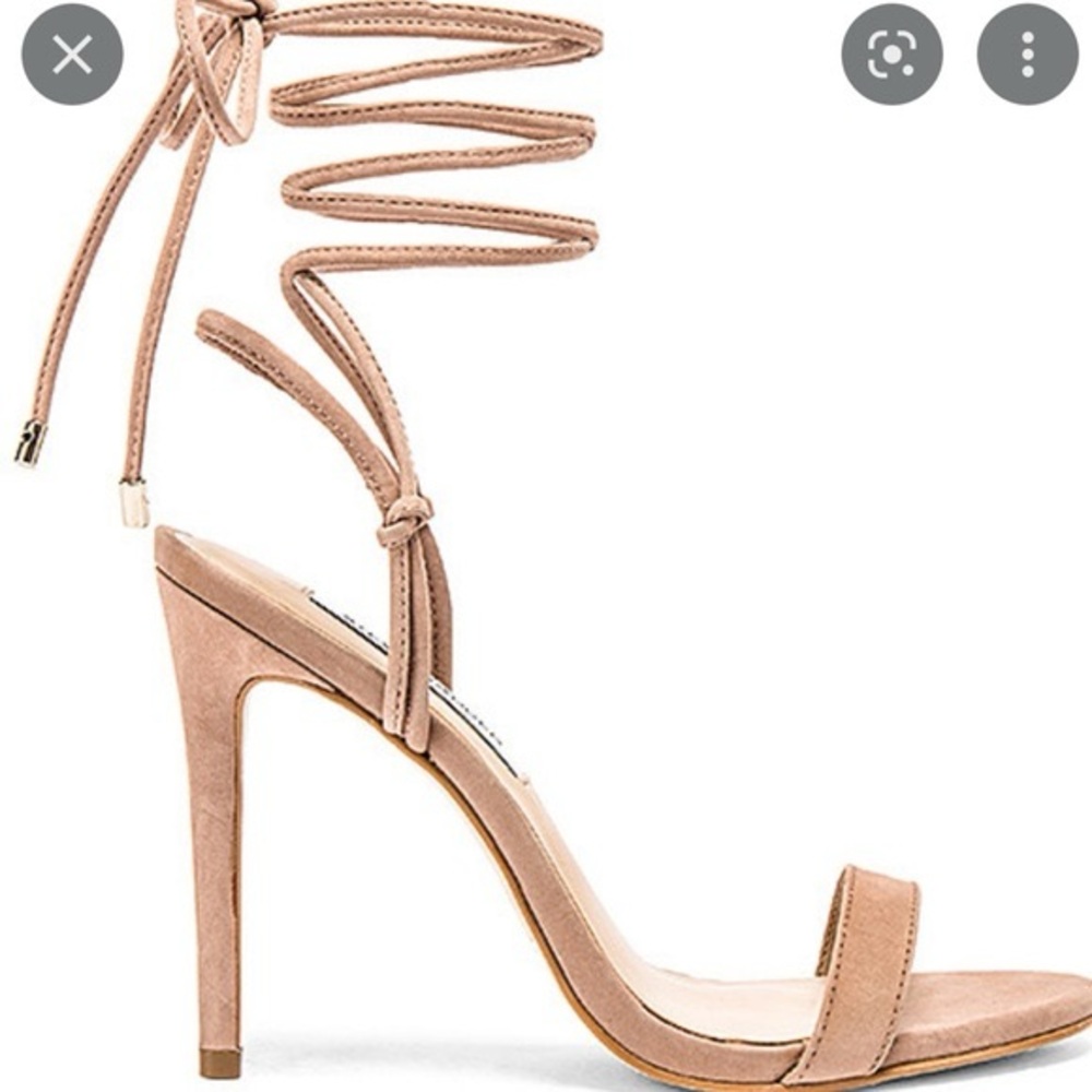 Steve Madden Nude Strappy Heels
